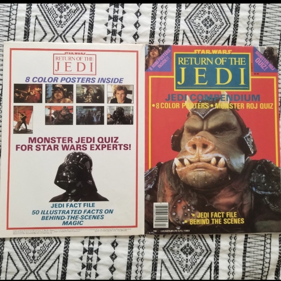 Star Wars Return of the Jedi 1983 Magazine - Picture 1 of 4